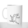 mug classique en céramique 11oz personnalisé personnalisation photo skateur fuck yall nique skate drole prenom sport personnalisable cadeau