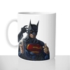mug classique en céramique 11oz personnalisé personnalisation photo batman superman blague prenom personnalisable cadeau