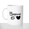 mug classique en céramique 11oz personnalisé personnalisation photo marraine d'amour naissance grossesse personnalisable cadeau