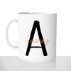 mug classique en céramique 11oz personnalisé personnalisation photo initiale unique offrir prenom personnalisable