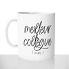 mug classique en céramique 11oz personnalisé personnalisation photo meilleur collegue ou pas prenom personnalisable