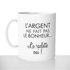 mug-tasse-blanc-personnalisé-l'argent-fait-pas-bonheur-raclette-fromage-savoie-humour-idée-cadeau-original