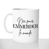 mug - blanc-brillant-personnalisé-pas-cher-née-pour-emmerder-le-monde-femme-chiante-personnalisé-fun-idée-cadeau-original