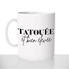mug - blanc-brillant-personnalisé-pas-cher-tatouée-et-bien-élevée-femme-tatouage-tatoueuse-personnalisé-fun-idée-cadeau-original