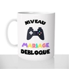mug-blanc-céramique-11oz-france-mugs-surprise-pas-cher-gamer-niveau-mariage-débloqué-jeu-vidéo-manette-marié
