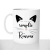 mug-blanc-11oz-325ml-céramique-tasse-cadeau-chat-chaton-ronrons-saint-valentin-célibataire-coeur-chatou-mignon-personnalisable