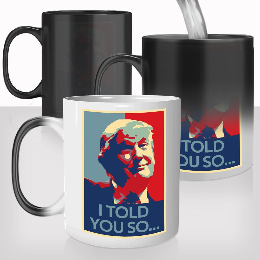 Mug Humouristique Sur Donald Trump - 284ml Avec Mention 'Jail' - Cadeau Décalé