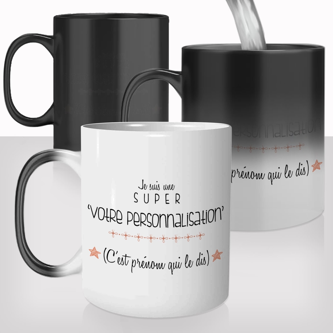 Mug blanc - Je suis Poitevine - Super-pouvoir main image 1