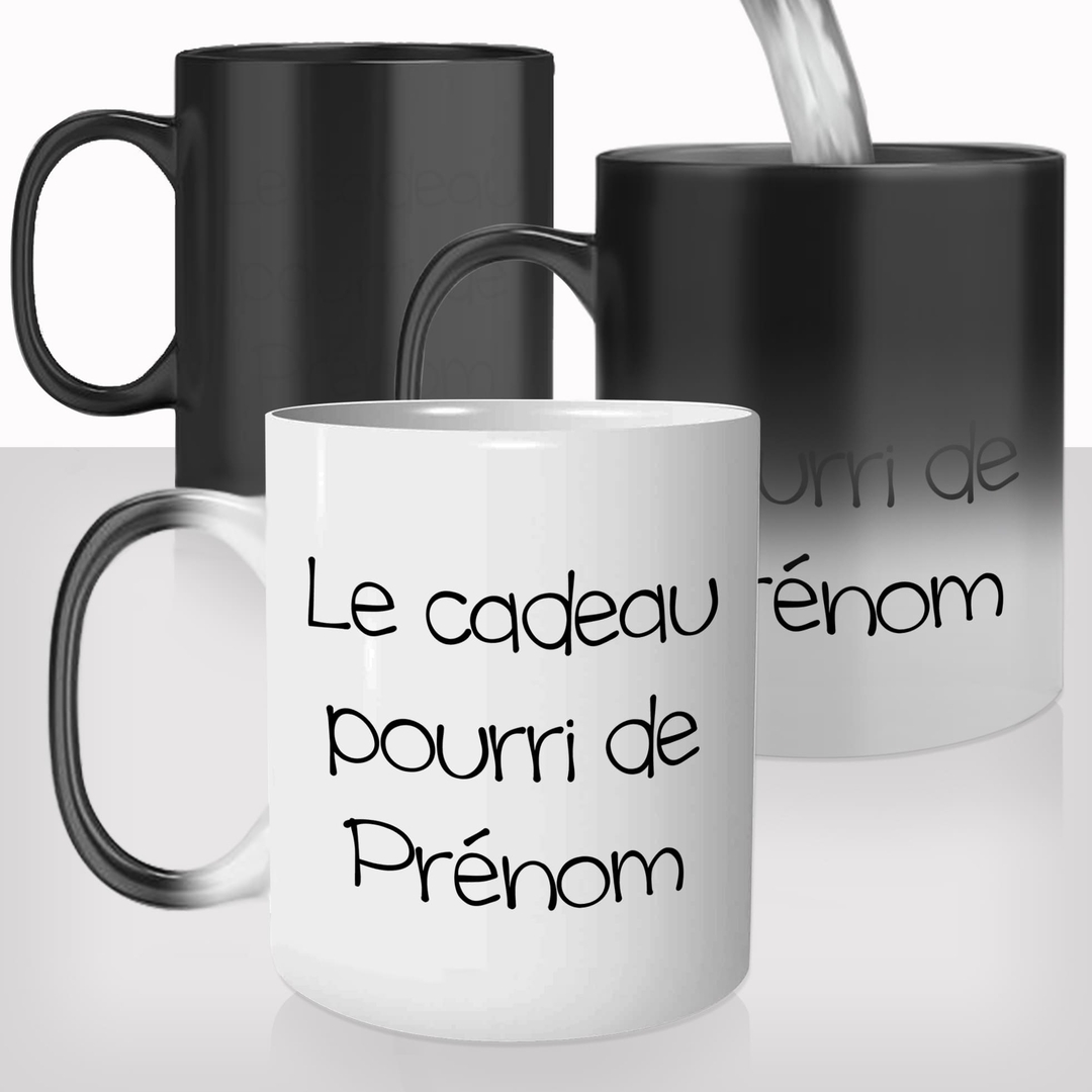 Mug Magique Cadeau Pourri Personnalisation Prénom/Hommes mugmagique