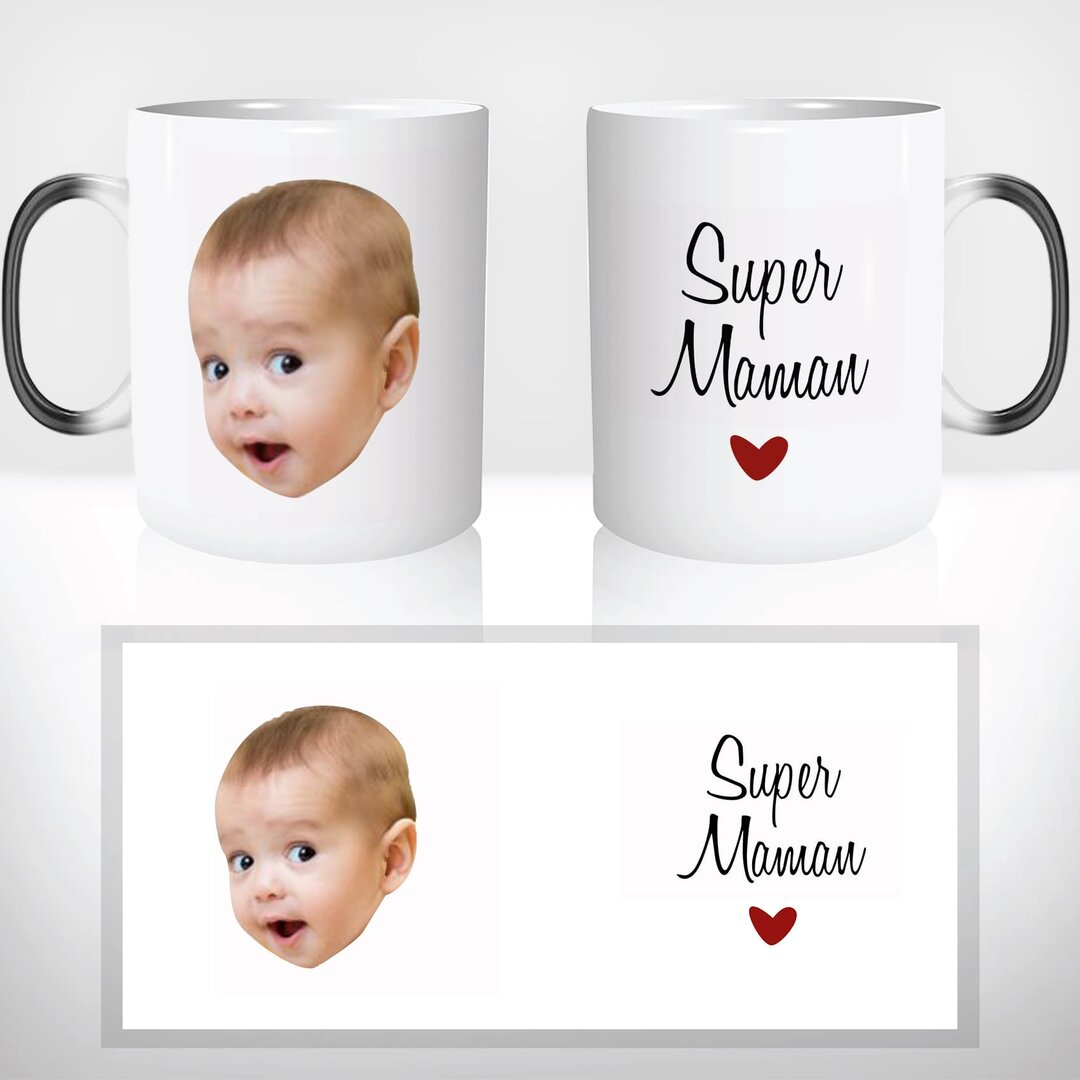 Mug Magique Super Maman - Maman - mug-magique
