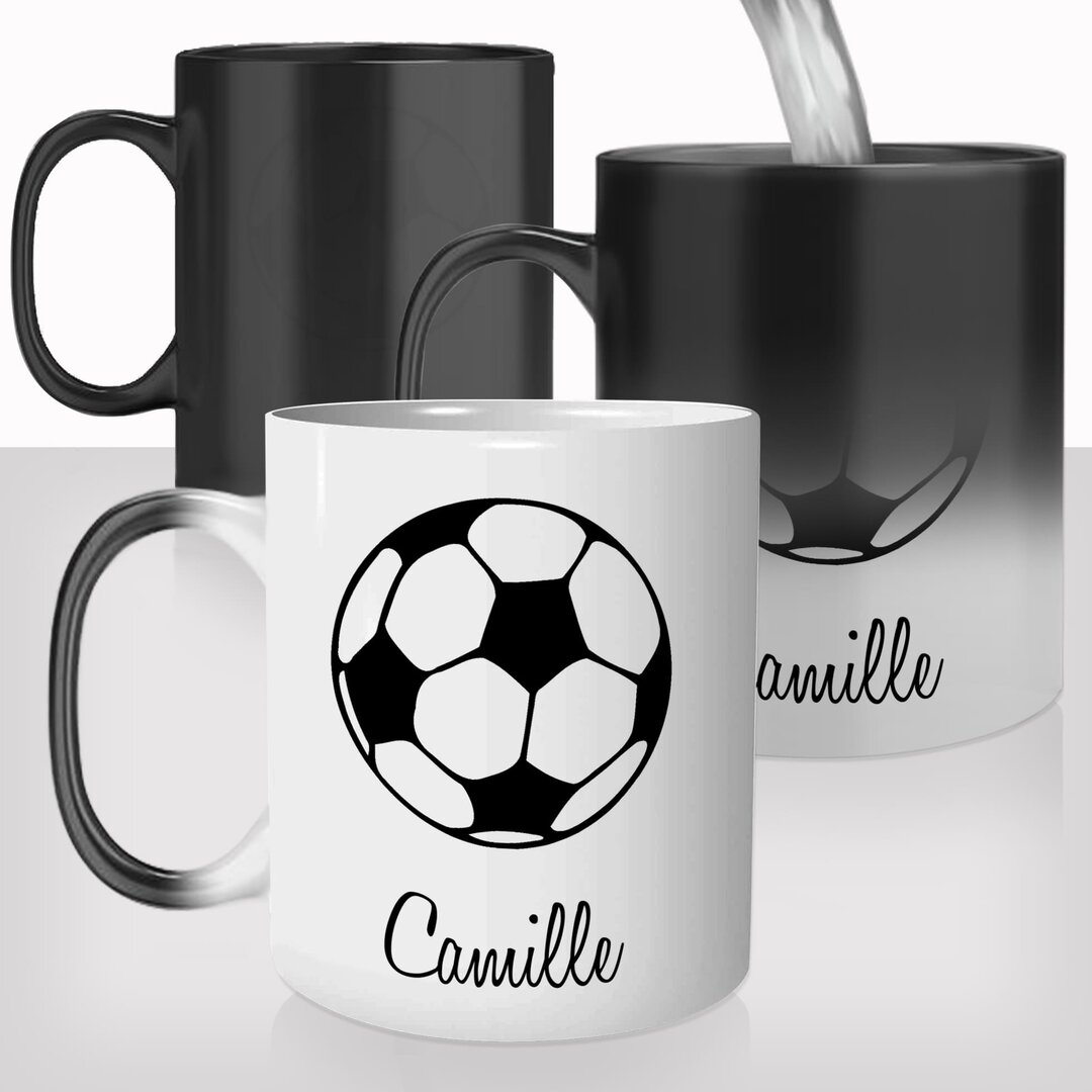 Mug Personnalisé Céramique Foot Nice - Fait Main En France 2023 - Cadeau Personnalisé