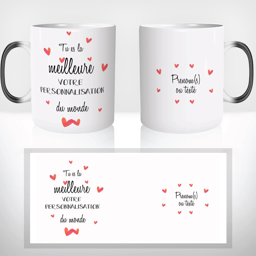 Mug Magique La Meilleure Du Monde - Mug Avec Prénom - Mug-Magique