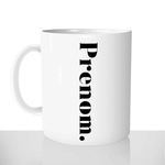 mug classique en céramique 11oz personnalisé personnalisable photo mot prenom personnalisables fun offrir cadeau