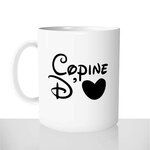 mug classique en céramique 11oz personnalisé personnalisable photo citation copine damour coeur amie amitié offrir cadeau