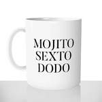 mug classique en céramique 11oz personnalisé personnalisation photo mojito sexto dodo offrir cadeau chou