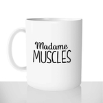 mug classique en céramique 11oz personnalisé personnalisation photo madame muscles collegue copine personnalisable offrir cadeau chou