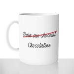 mug classique en céramique 11oz personnalisé personnalisation photo gourmand team chocolatine chou offrir cadeau
