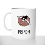 mug classique en céramique 11oz personnalisé personnalisation photo bouée beignet fille cool piscine soleil été prenom personnalisable cadeau