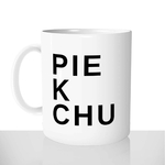 mug classique en céramique 11oz personnalisé personnalisation photo pie k chu rebus prenom personnalisable