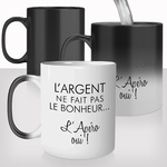 mug-tasse-magique-thermoréactif-thermo-chauffant-personnalisé-l'argent-fait-pas-bonheur-apéro-apéritif-france-vin-humour-idée-cadeau-original