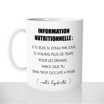 mug-tasse-blanc-personnalisé-nutrition-régime-eau-hydraté-drama-comère-personnalisable-cadeau-original-francais