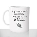 mug-blanc-brillant-personnalisé-citation-phrase-tasse-thérapie-tricot-tricoter-aiguilles-laine-diy-fun-idée-cadeau-original