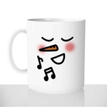 mug - blanc-brillant-personnalisé-pas-cher-joli-bonhomme-de-neige-mignon-noel-hiver-chamallow-fun-idée-cadeau-original
