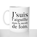 mug - blanc-brillant-personnalisé-pas-cher-laiguille-dans-la-meule-de-foin-unique-femme-personnalisé-fun-idée-cadeau-original