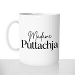 mug - blanc-brillant-personnalisé-pas-cher-madame-puttachja-femme-corse-commère-personnalisé-fun-idée-cadeau-original