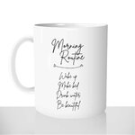 mug - blanc-brillant-personnalisé-pas-cher-morning-routine-femme-beautiful-cute-fitgirl-personnalisé-fun-idée-cadeau-original