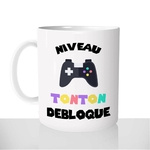 mug-blanc-céramique-11oz-france-mugs-surprise-pas-cher-gamer-niveau-tonton-débloqué-jeu-vidéo-manette-naissance
