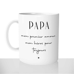 mug-blanc-céramique-11oz-france-mugs-surprise-pas-cher-papa-premier-amour-héro-pour-toujours-fete-des-peres