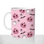 mug-blanc-personnalisable-thermoreactif-tasse-thermique-citrouille-rose-girly-fantome-pink-spooky-déguisement-halloween-fun-idée-cadeau-original