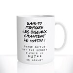mug-blanc-personnalisable-thermoreactif-tasse-thermique-pourquoi-les-oiseaux-chantent-le-matin-reveil-grognon-travail-fun-idée-cadeau-original