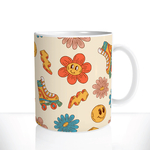 mug-tasse-blanche-en-céramique-années-80-roller-flower-smiley-éclair-original-mignon-vintage-kitsch