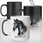 mug-magique-tasse-thermoréactive-céramique-cheval-noir-chevaux-étalon-black-stallion-prenom-personnalisable-cavalier-surprise