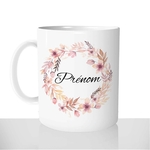 mug-tasse-Blanche-céramique-couronne-de-fleurs-printemps-prenom-personnalisable-copine