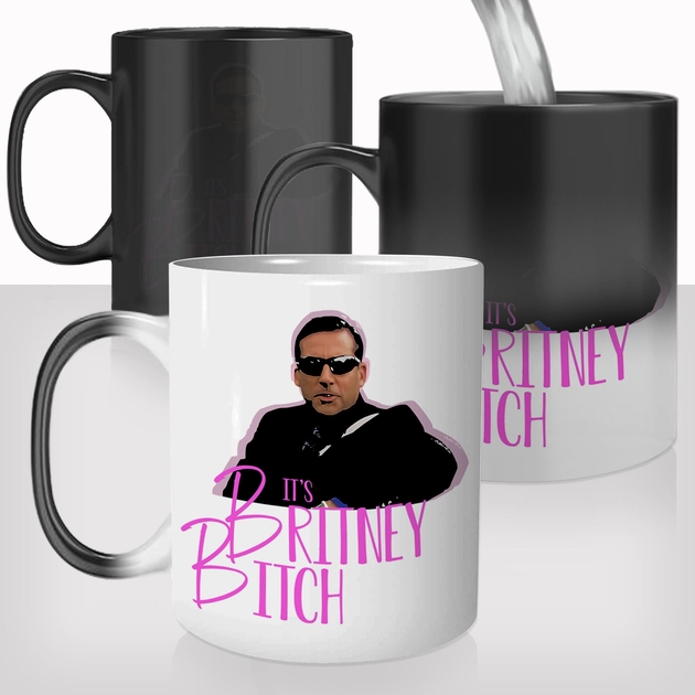 Mug Magique Britney Bitch - Séries/The Office - mug-magique