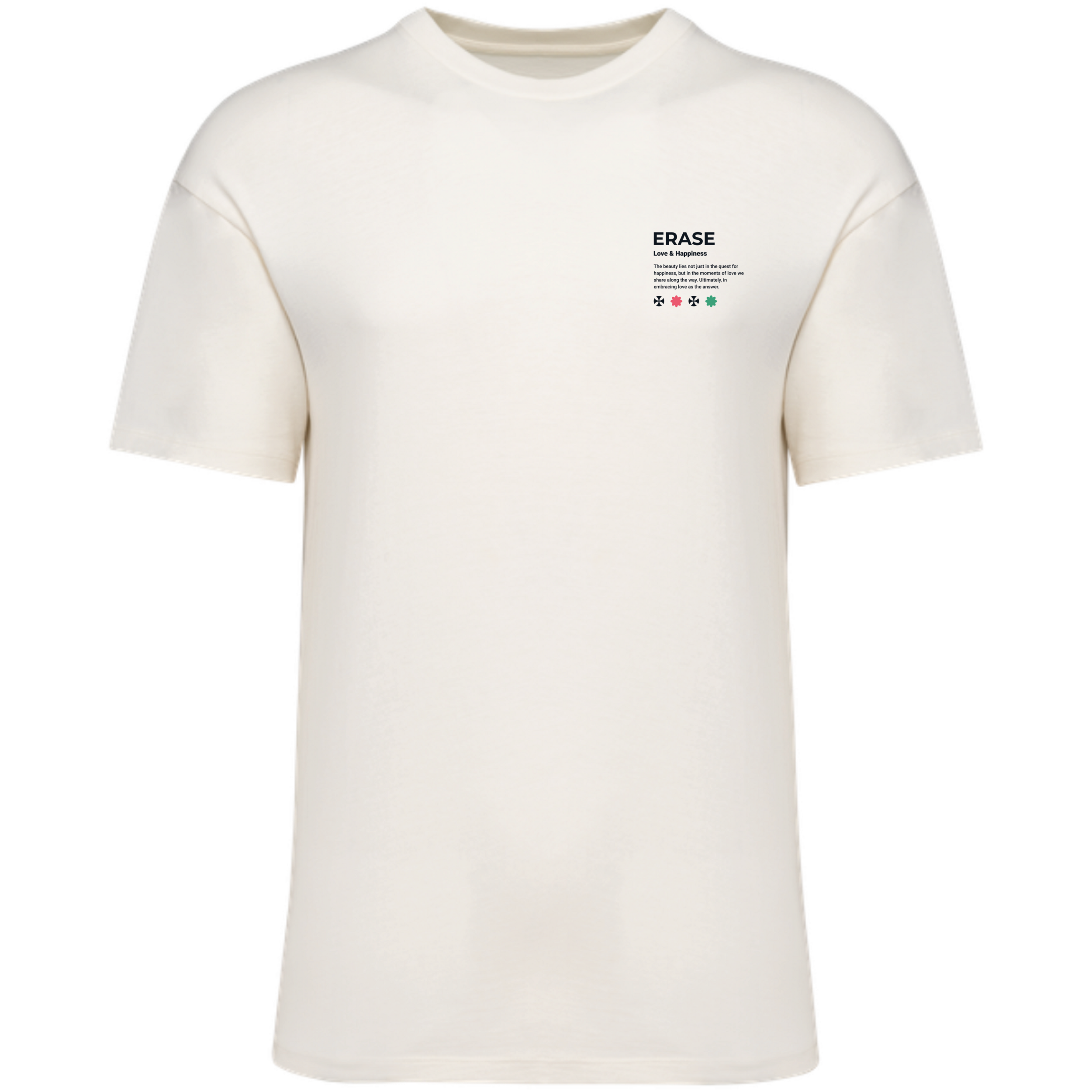 Love-Answer-tee-classique-Devant-Erase