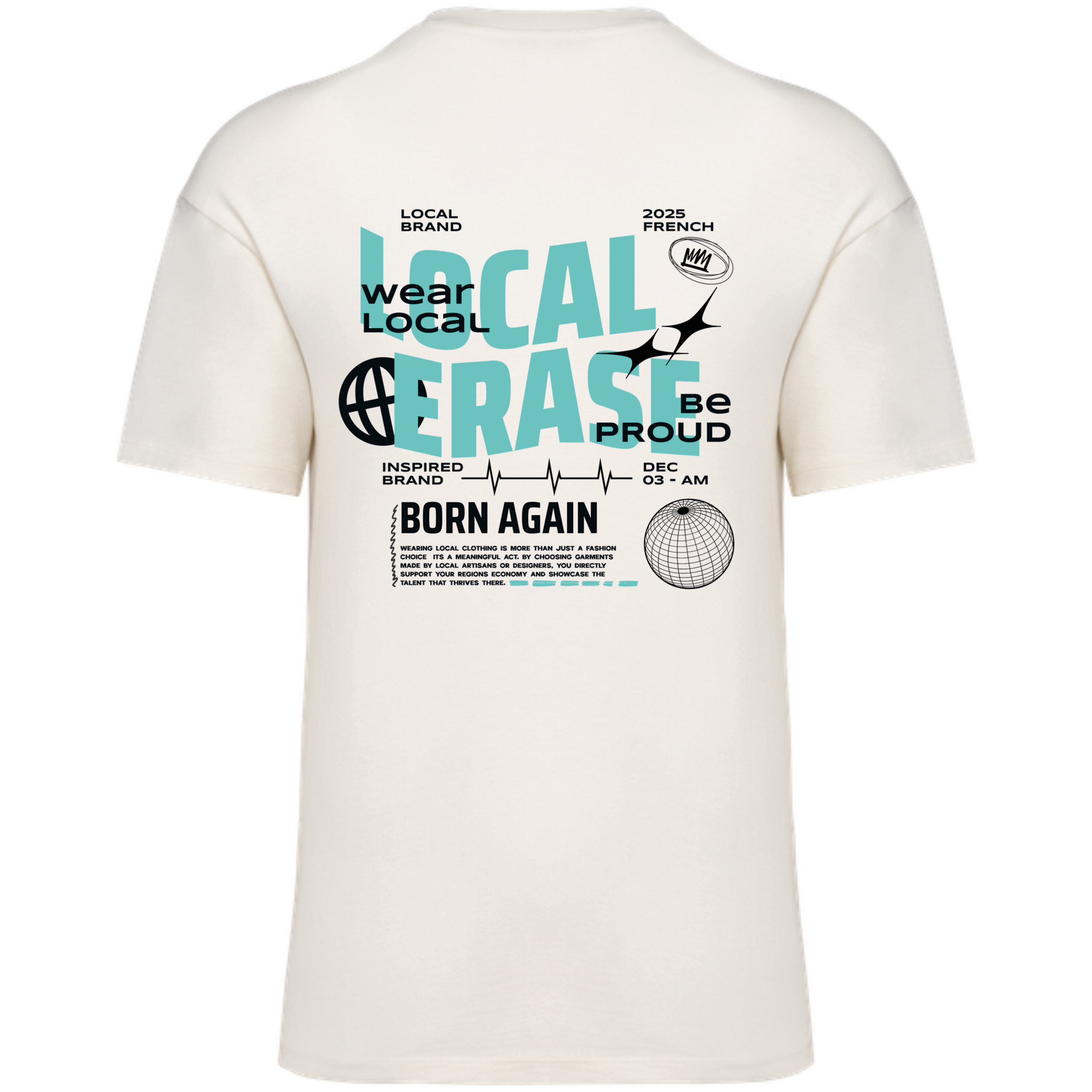 Local-Erase-tee-classique-dos