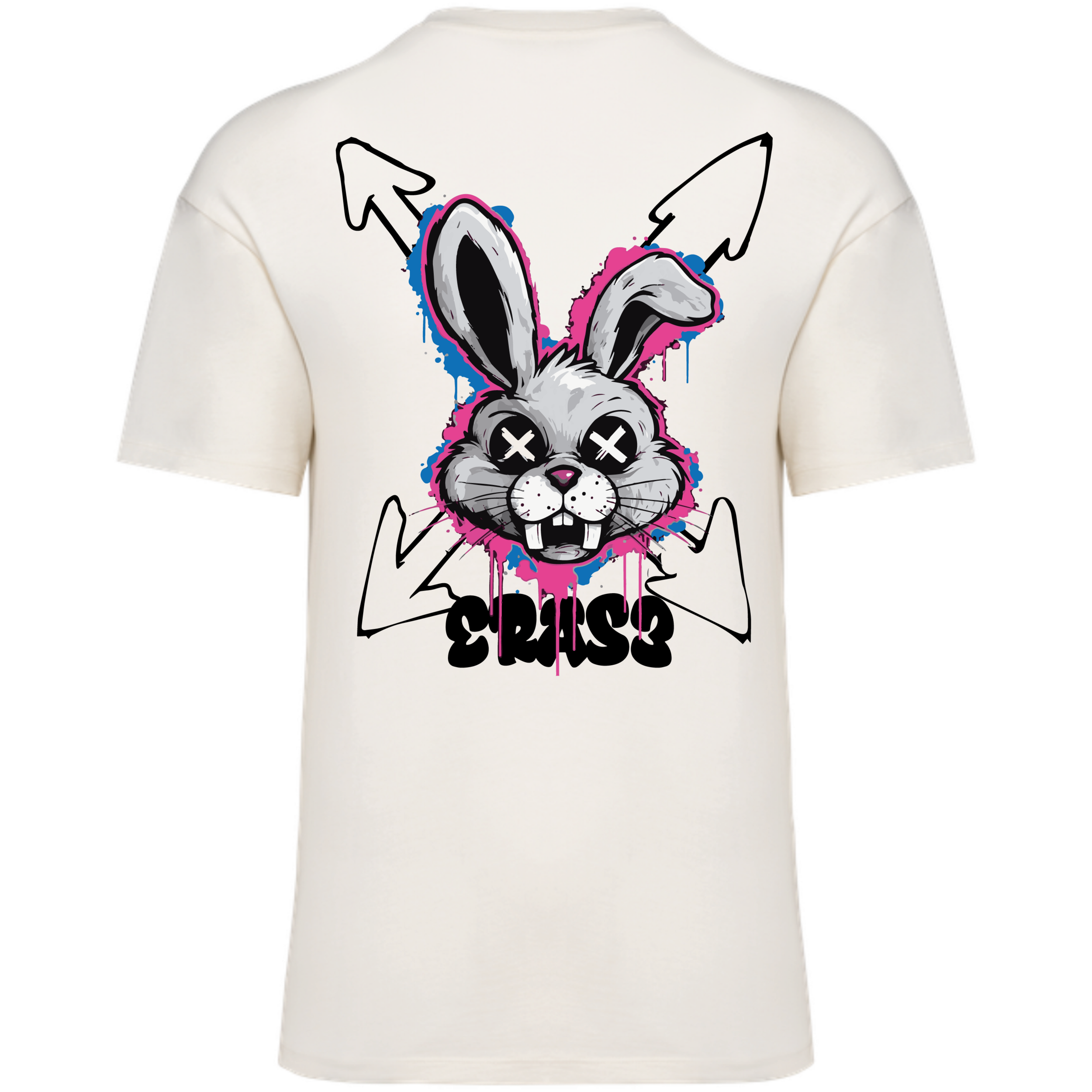 Lapin-trash-tee-classique-dos