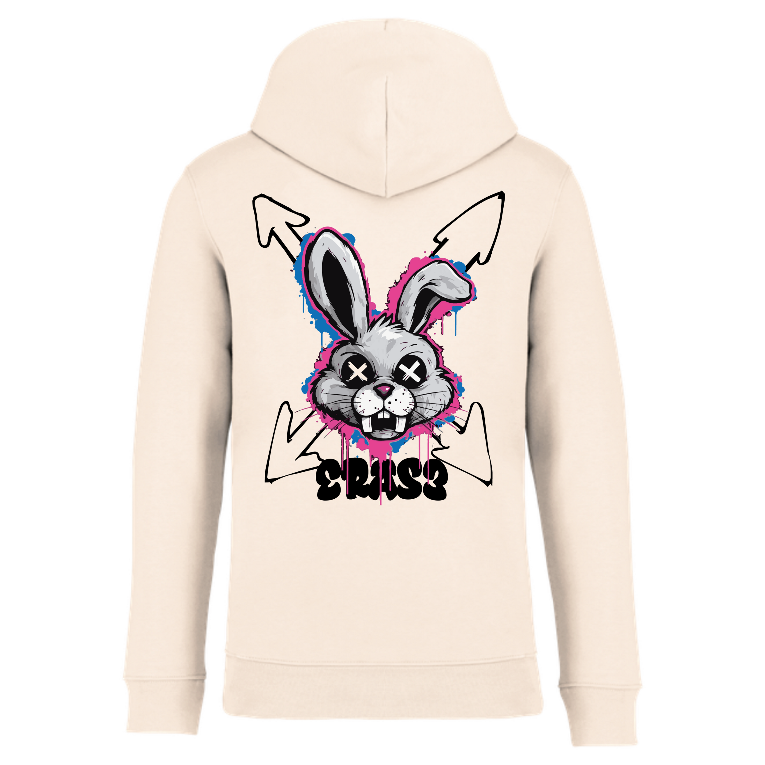 Lapin-trash-sweat-capuche-dos
