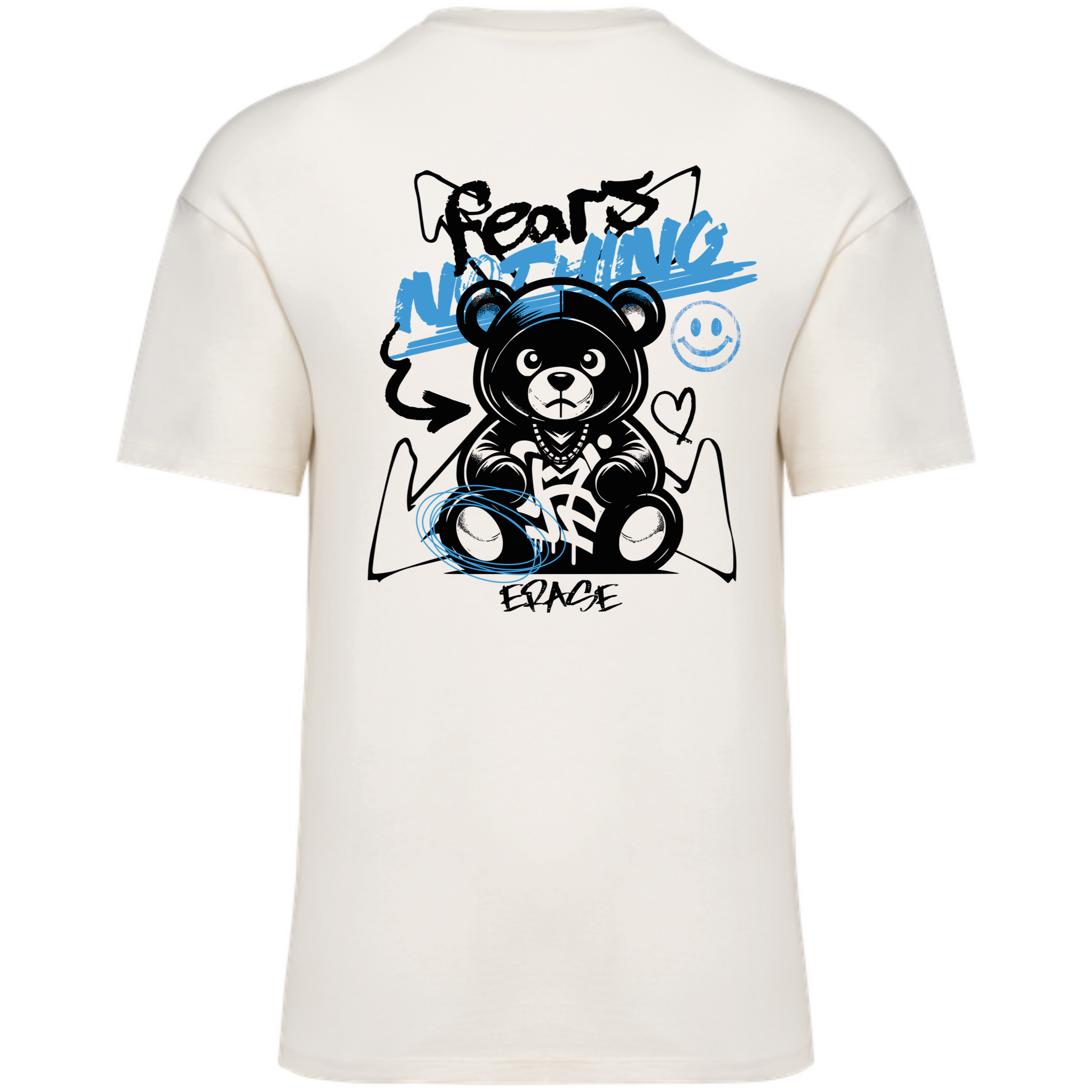 tee-shirt-enfant-Erase-Nounours-bleu-dos-