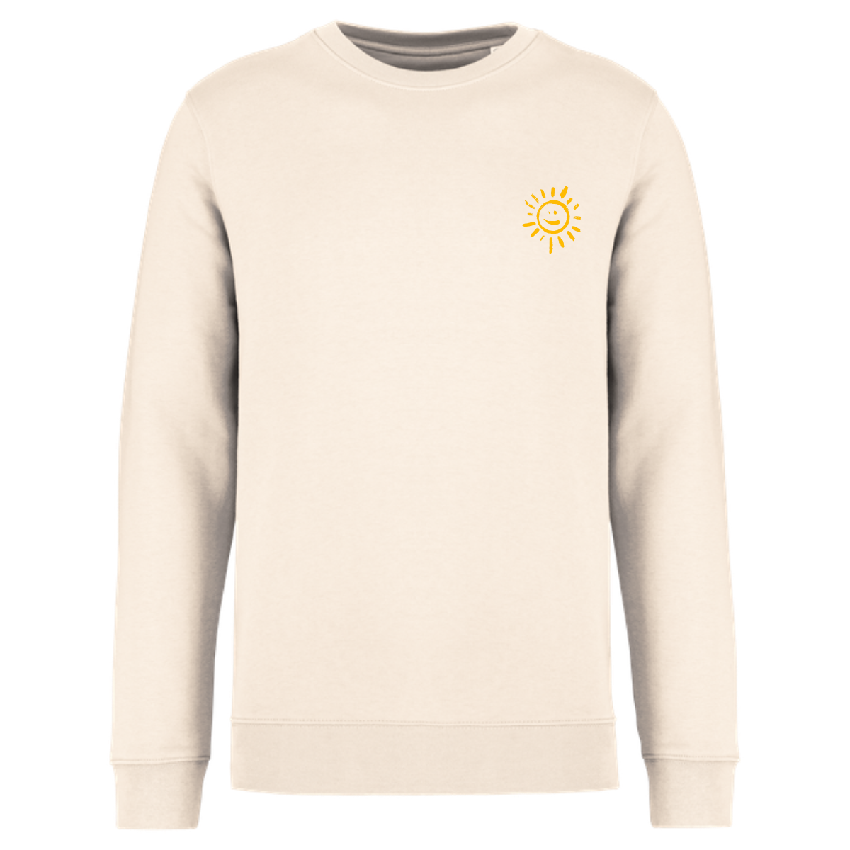 sweat-sans-capuche-classique-Erase-happiness-devant-