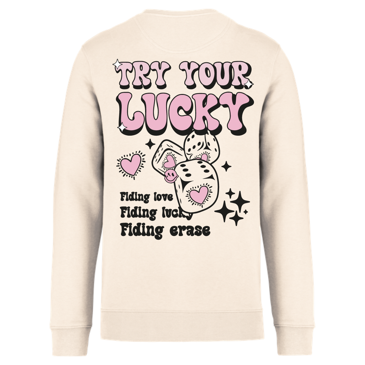 sweat-sans-capuche-classique-Erase-lucky-dos