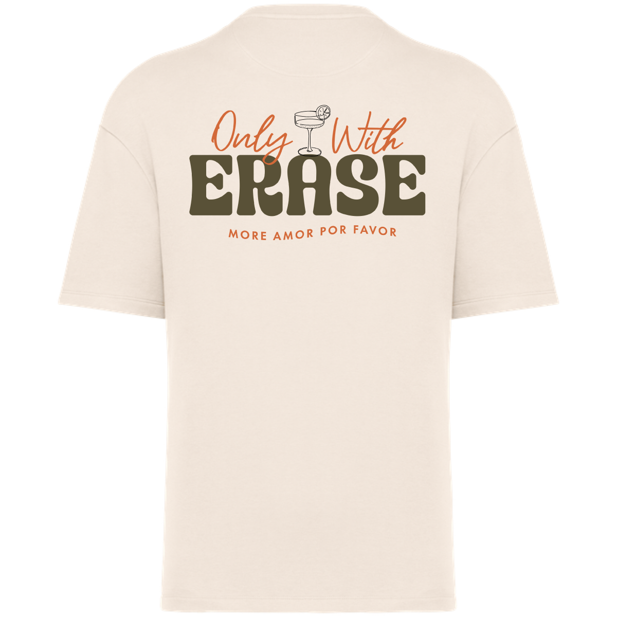 Tee-shirt-épais-erase-more-amor-dos