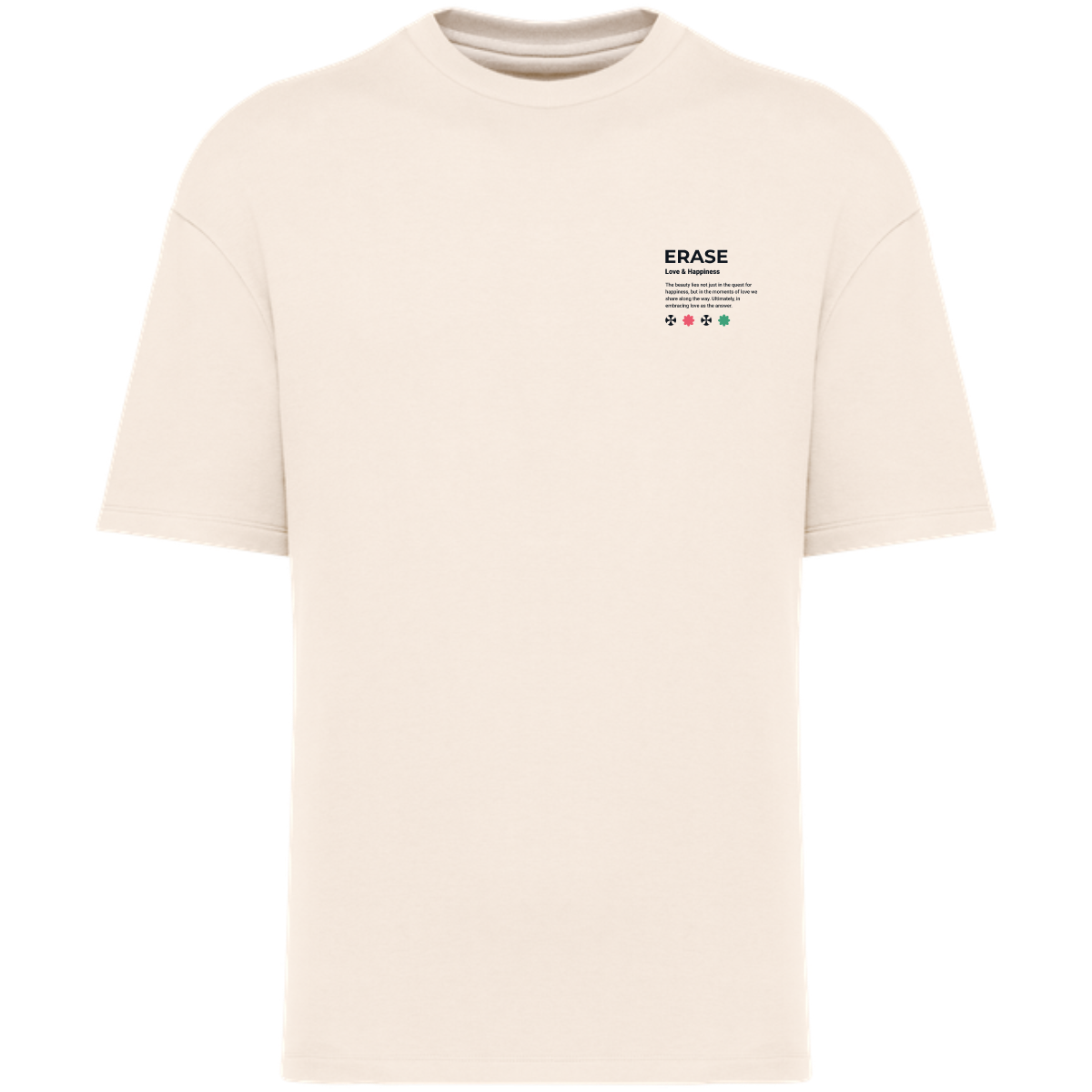 Tee-shirt-épais-erase-Answer-love-devant