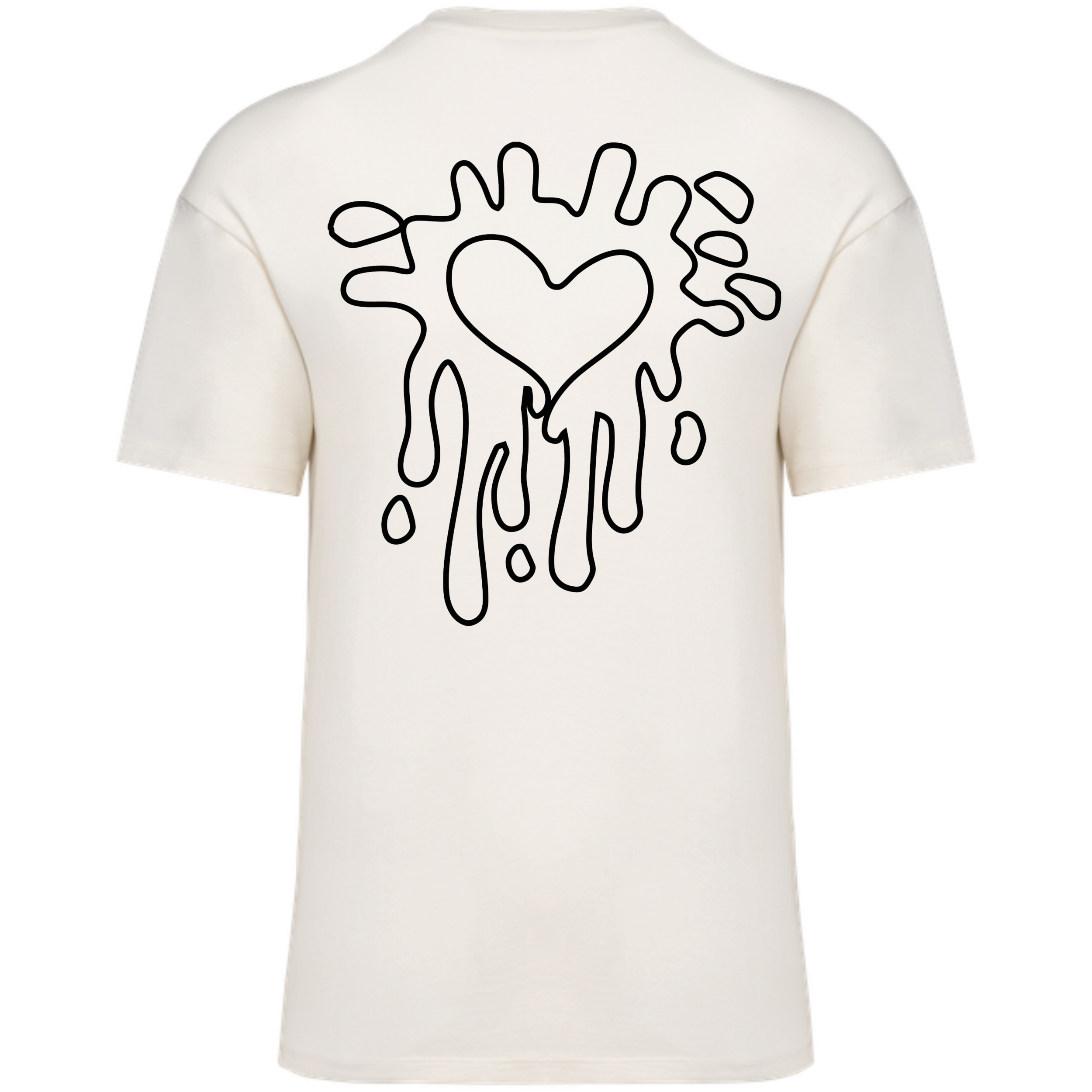 Tee-shirt-épais-erase-coeur-art-dos