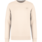 Sweat sans capuche face brodé