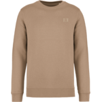 Sweat sans capuche face brodé Sable